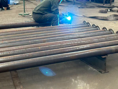 船营20#无缝注浆管加工108*6钢花管棚管